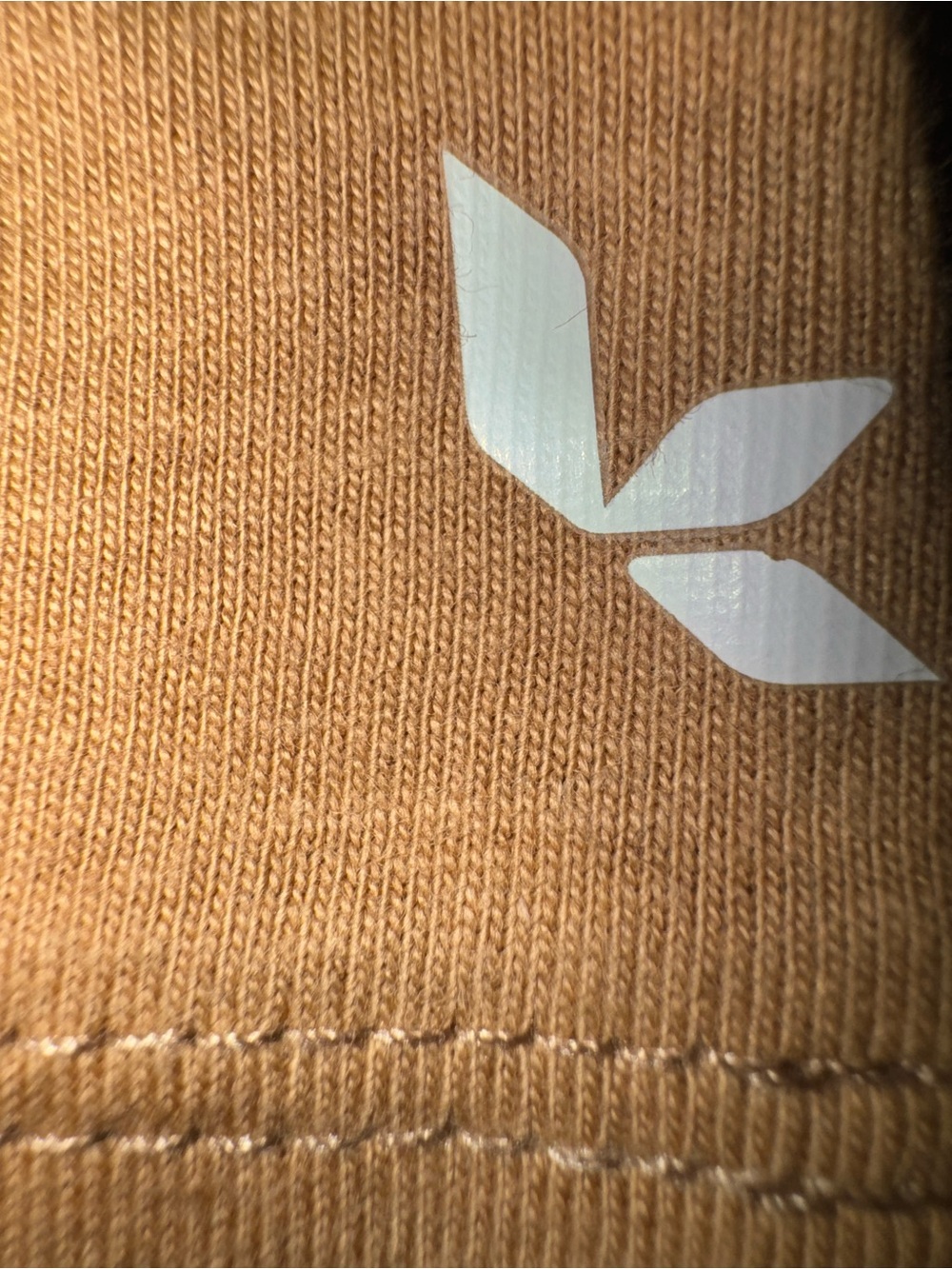 Koolaburra by UGG Tan Crewneck Sweatshirt 1X 100% Cotton Cozy Lounge Top - Picture 6 of 7